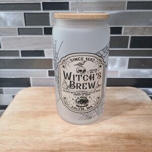 Witches Brew Glass Cup
